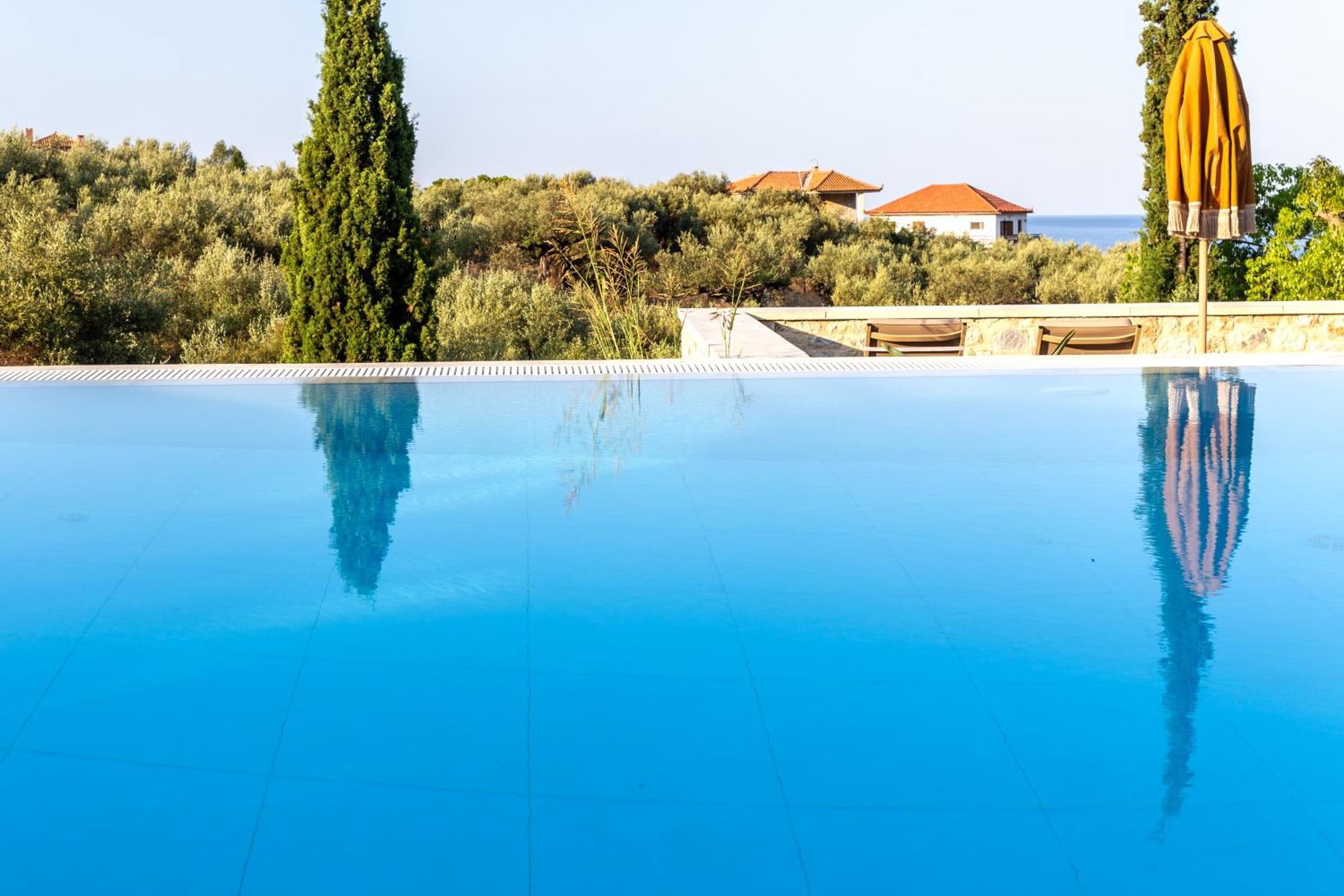 Olympia Zervea Studios With Pool - Apartment Kardamyli Exterior photo